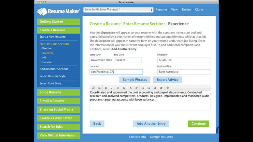Resume Maker Pro Mac Torrent